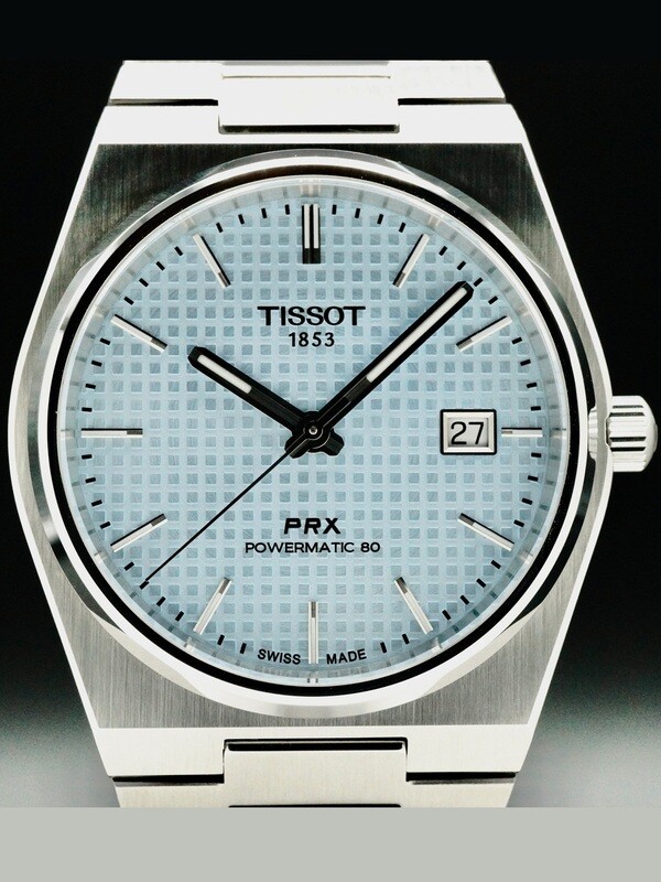 Tissot T137.407.11.351.00 PRX Powermatic 80 Ice Blue