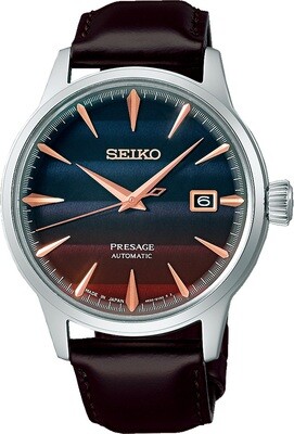 Seiko Presage SRPK75 Cocktail Time Star Bar Tokyo Sunset
