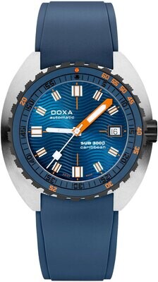 DOXA Sub 300β Caribbean 830.10.201.32 on Strap