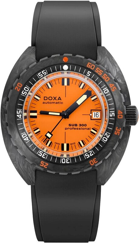 DOXA Sub 300 Carbon Professional 822.70.351.20 on Strap