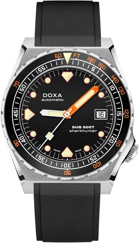 DOXA Sub 600T Sharkhunter 861.10.101.20 on Strap