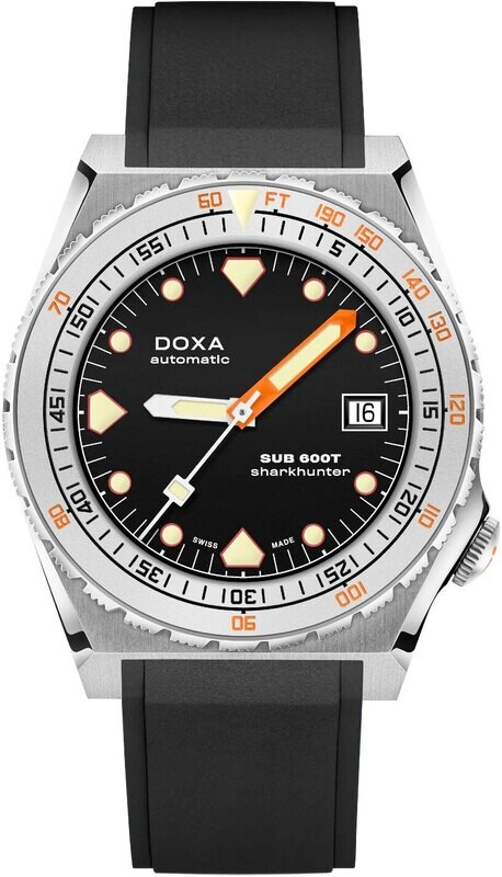 DOXA Sub 600T Sharkhunter 862.10.101.20 on Strap