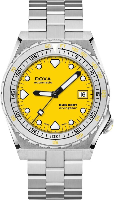 DOXA Sub 600T Divingstar 862.10.361.10 on Bracelet