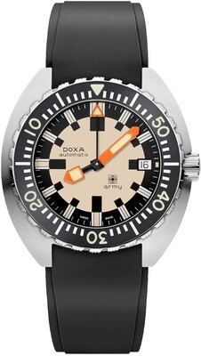DOXA Army Stainless Steel Bezel 785.10.031.20 on Strap