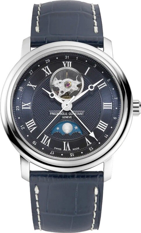 Frederique Constant FC-335MCNW4P26 Heart Beat Moonphase Date 40mm