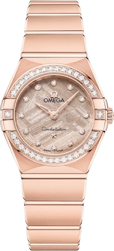 Omega Constellation Meteorite Dial Gold and Diamonds 25mm 131.55.25.60.99.002