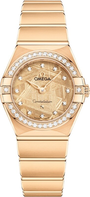 Omega Constellation Meteorite Dial Gold and Diamonds 25mm 131.55.25.60.99.003