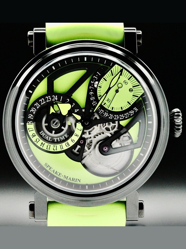 Speake Marin Dual Time Lime 42mm Limited Edition