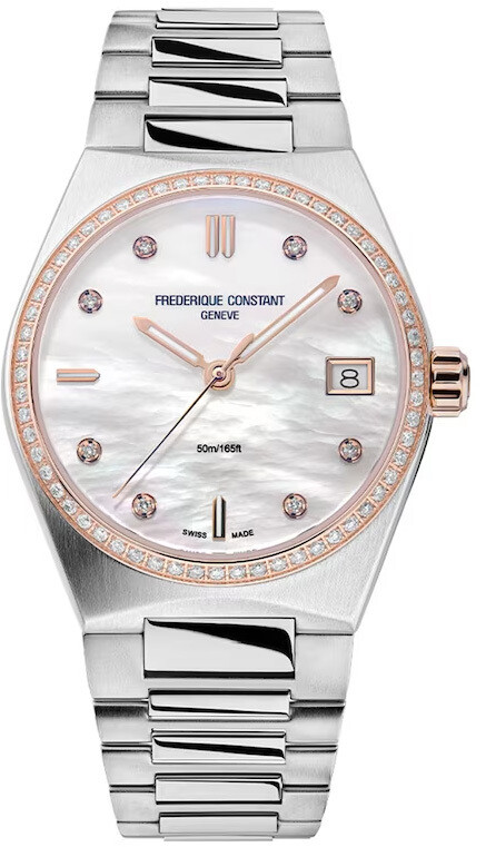 Frederique Constant Highlife FC-240MPWD2NHD2B-SS Ladies White Dial