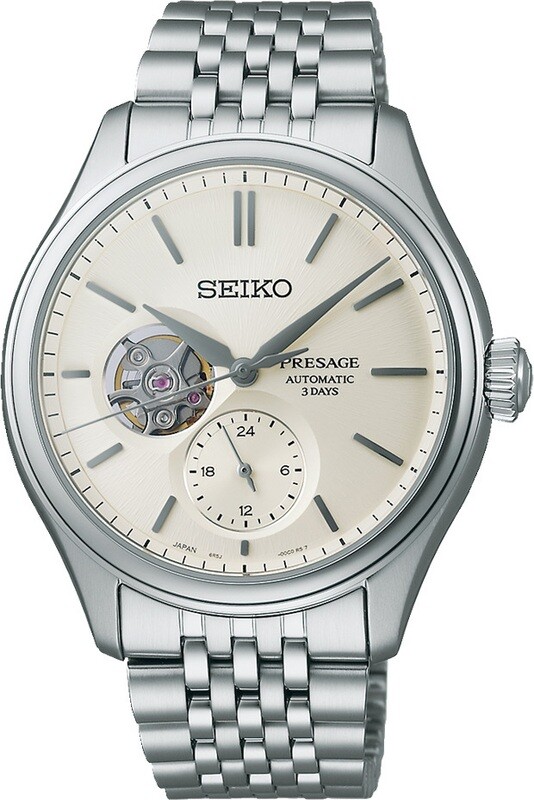 Seiko SPB469 Presage Classic Semi-Skeleton Shiroiro