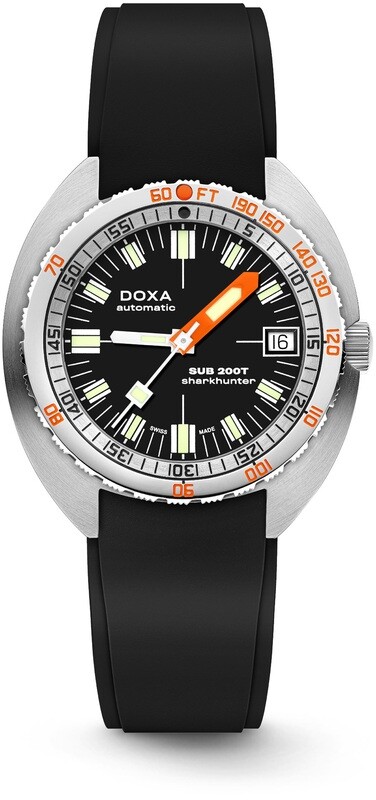 DOXA SUB 200T 804.10.101.20 Sharkhunter Iconic Dial