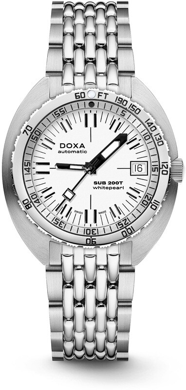 DOXA SUB 200T 804.10.011.10 Whitepearl Iconic Dial