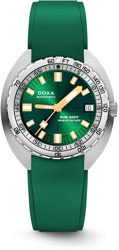 DOXA SUB 200T 804.10.131S.26 Sea Emerald Sunray Dial