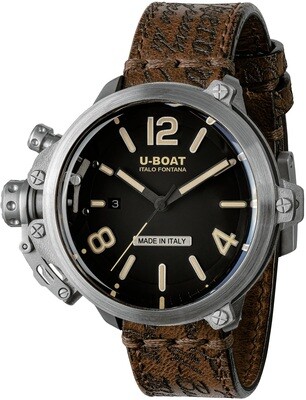 U-Boat 8807 Capsule 50mm SS BK BE