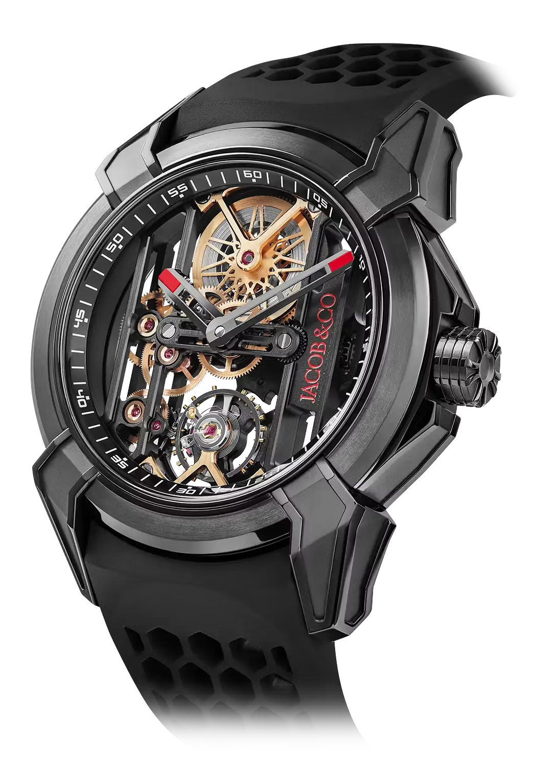Jacob & Co. Epic X Skeleton Black - Exquisite Timepieces
