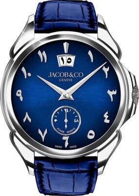 Jacob & Co. Palatial Classic Lapis Lazuli Arabic on Strap