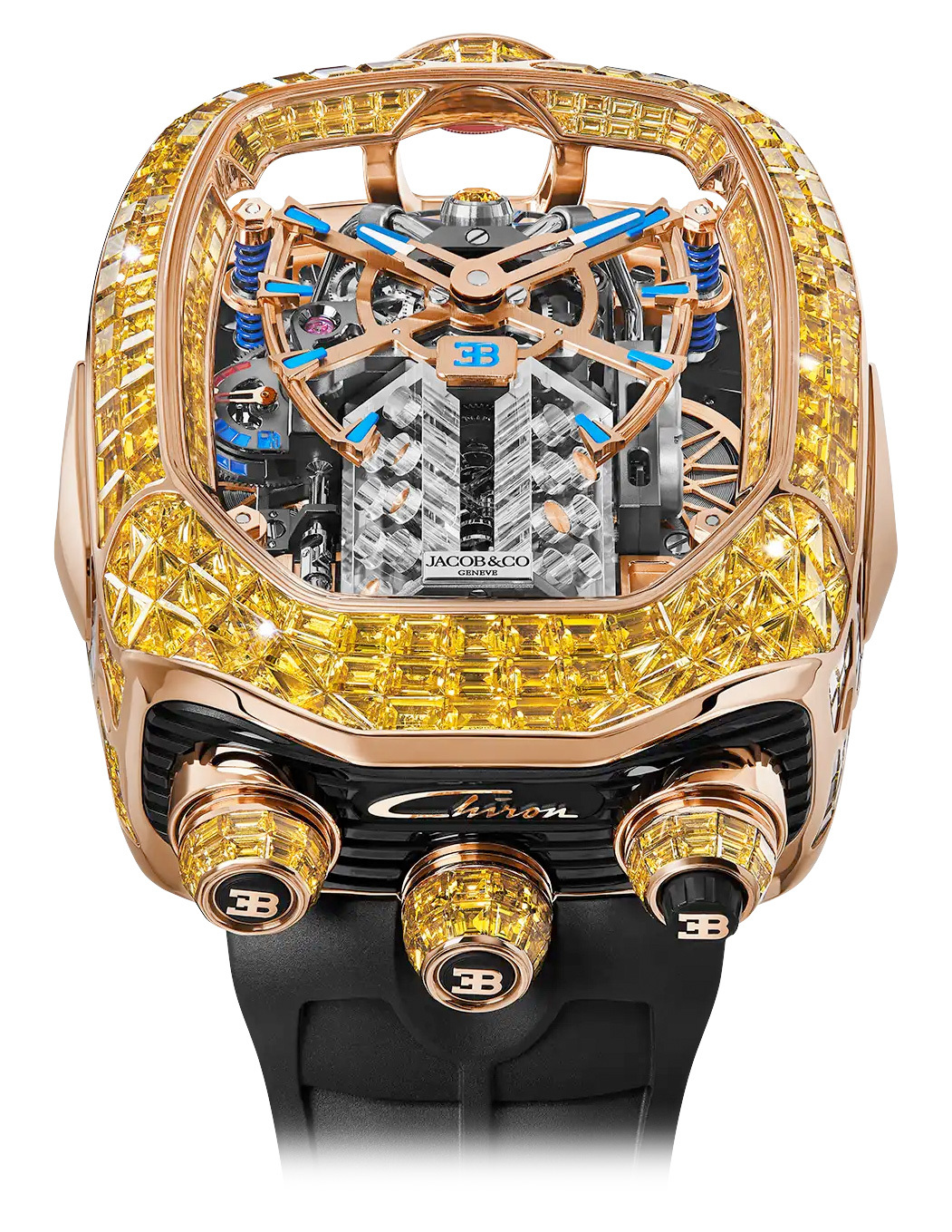 Gold bugatti watch hotsell