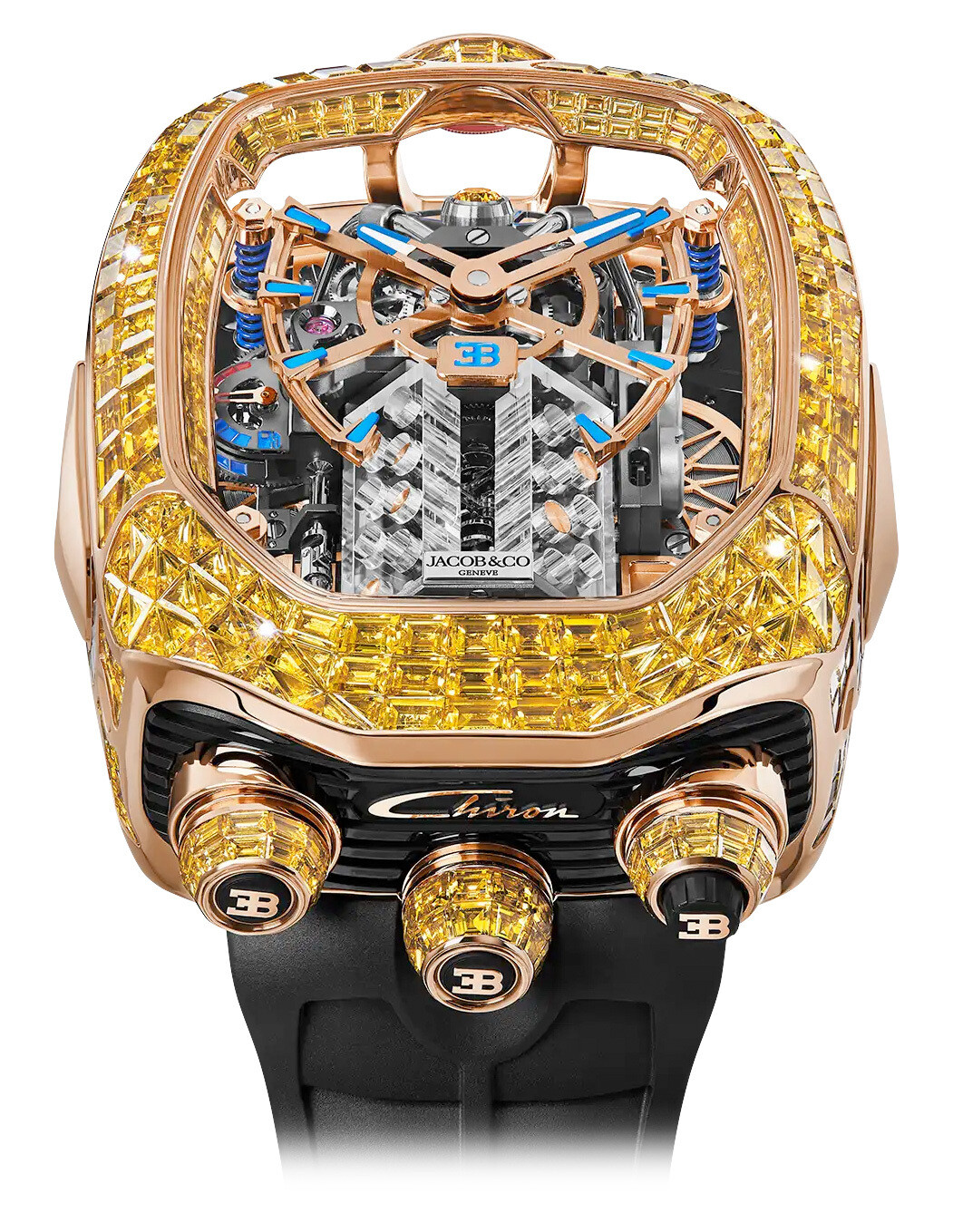 bugatti chiron tourbillon baguette