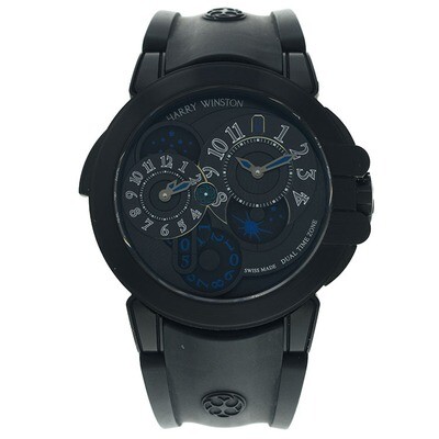 Harry Winston Ocean Dual Time Black Edition 44mm OCEATZ44ZZ007