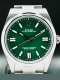 Rolex 124300 Oyster Perpetual 41 Green