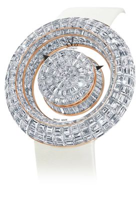 Jacob & Co. Brilliant Mystery Diamonds Rose Gold on Strap 44mm