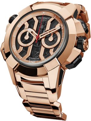 Jacob & Co. Epic X Chrono 47mm Rose Gold on Bracelet