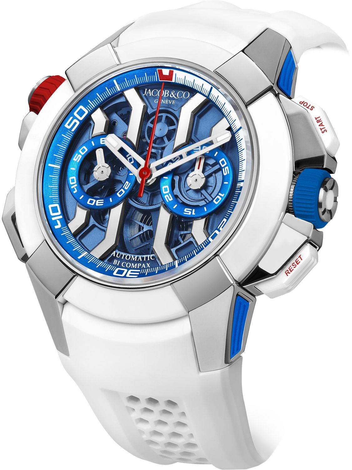 Jacob & Co. Epic X Chrono 47mm Titanium Summer Edition Blue on