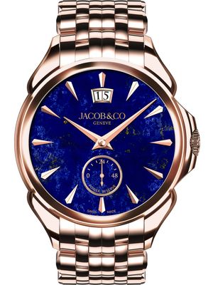 Jacob & Co. Palatial Classic Rose Gold Lapis Lazuli on Bracelet