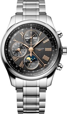 Longines L2.773.4.61.6 Master Collection 42mm Anthracite Dial