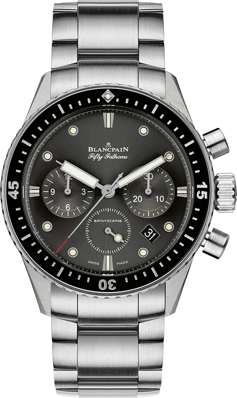 Blancpain Fifty Fathoms Bathyscaphe Chronographe Flyback 5200 1110 70B Exquisite Timepieces