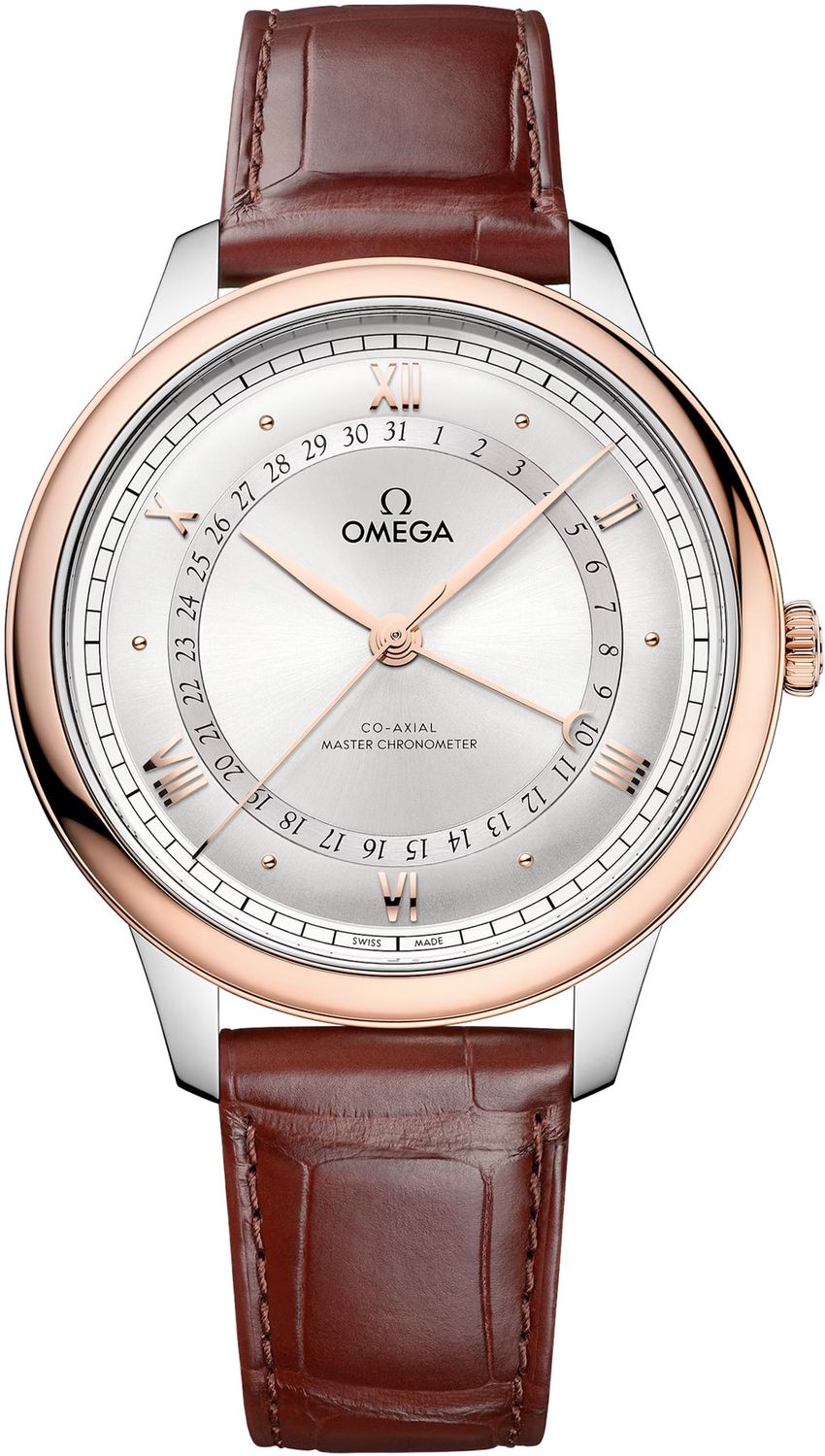 Omega 434.23.42.22.02.001 De Ville Prestige 42mm Steel and Gold on