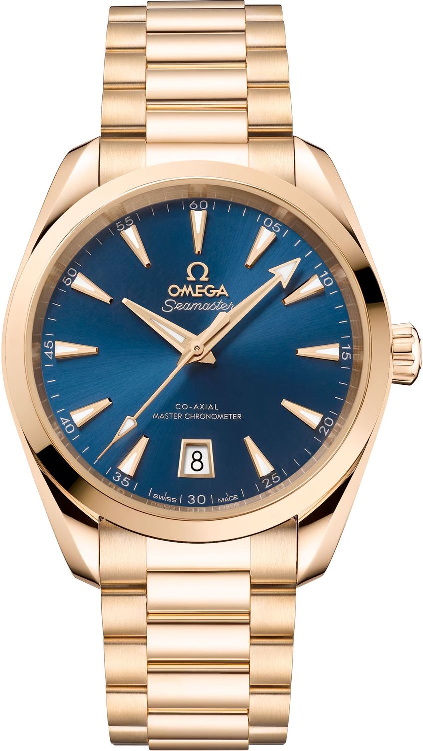 Omega 220.50.38.20.03.001 Seamaster Aqua Terra 150M Moonshine Gold