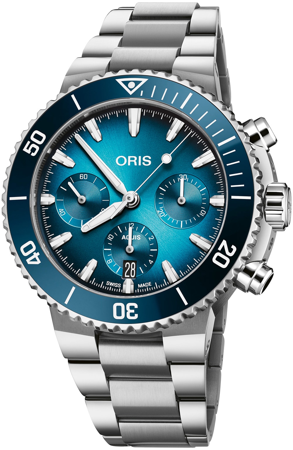 Oris blue face hotsell