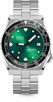 DOXA Sub 600T Sea Emerald 861.10.131.10 on Bracelet