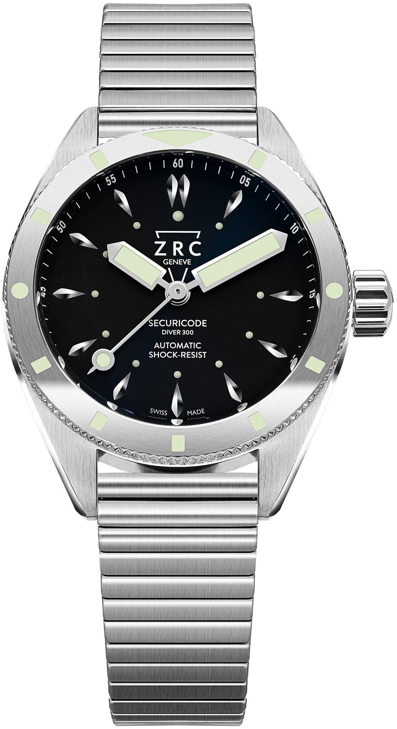 ZRC SC39163 Securicode Diver300 on Bracelet - Exquisite Timepieces