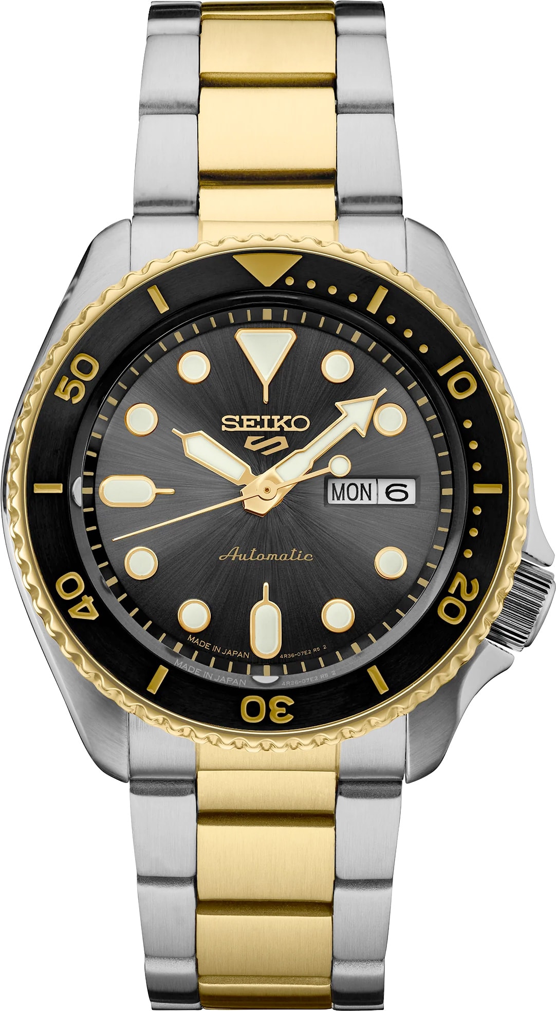 Seiko 5 Sports SRPK22 SGP Automatic Gray Dial - Exquisite