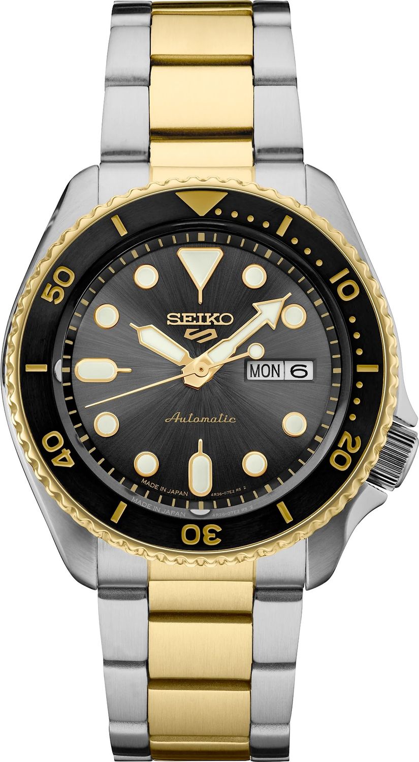 Brand New! Seiko SRP605J2 Automatic Blue Rubber Strap Made