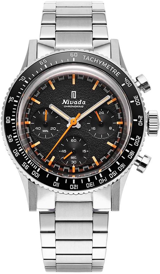 わたくし様 Nivada Grenchen 87040Q20 Chronoking Mecaquartz - Inter.Bezel on