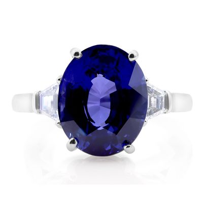 Oscar Heyman 7.52ct Color Change Sapphire Ring 303474