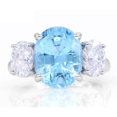 Oscar Heyman 5.34ct Paraiba Ring 303656