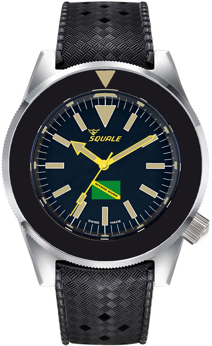 スティクノリ Squale Nitrox Diver 1521 Limited Edition - Exquisite Timepieces