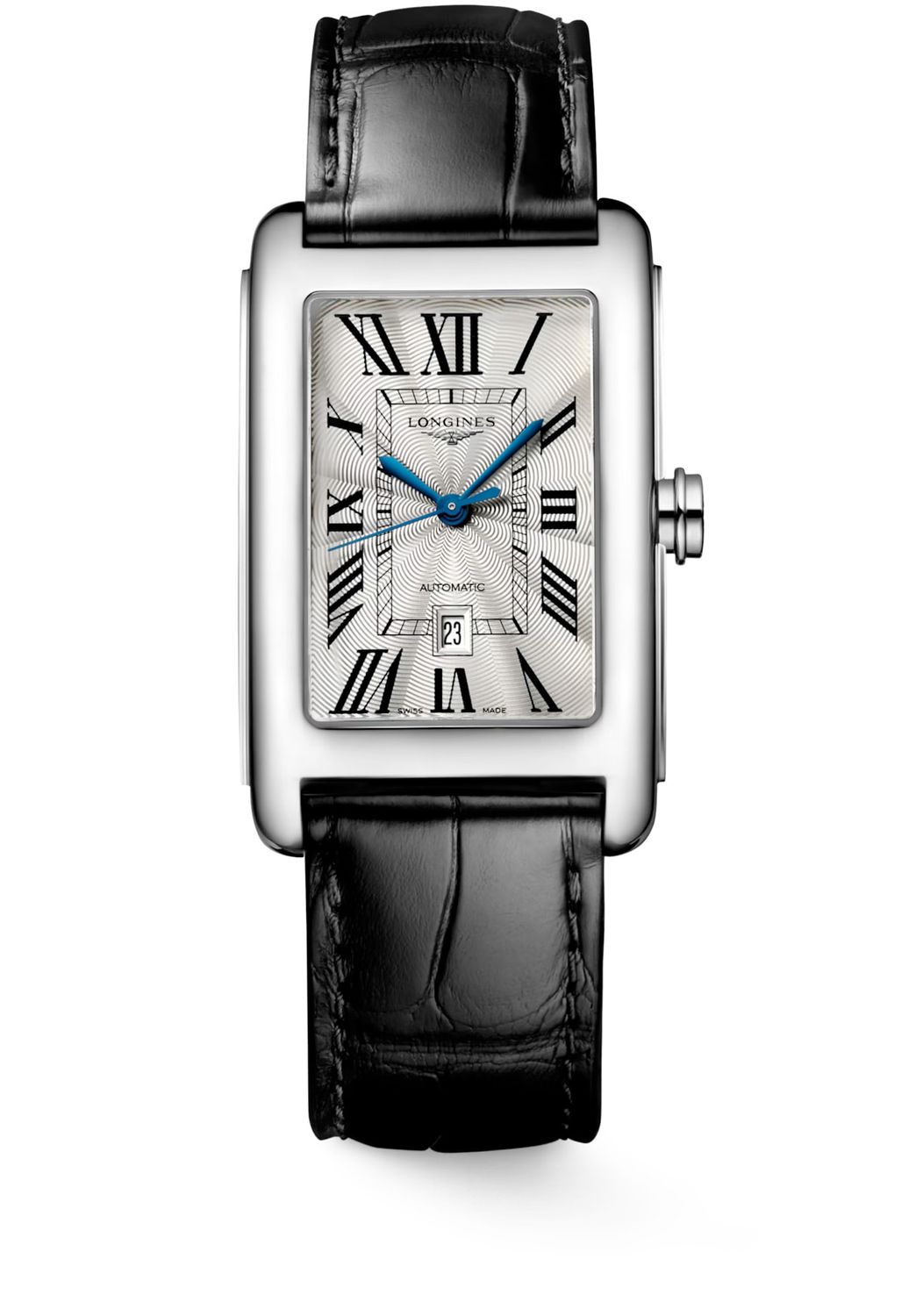 Longines L5.757.4.71.0 Dolcevita on Black Alligator Strap