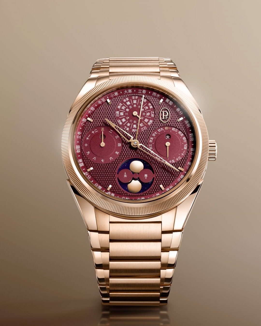 Parmigiani Fleurier TONDA PF Xiali Chinese Calendar Steel