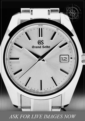Grand Seiko SBGP001 Heritage Collection 40mm Silver Dial Quartz on Bracelet