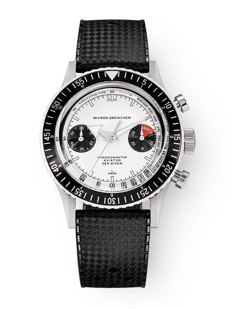 Nivada Grenchen 86010Wm01Lc White Panda Inter Bezel Manual