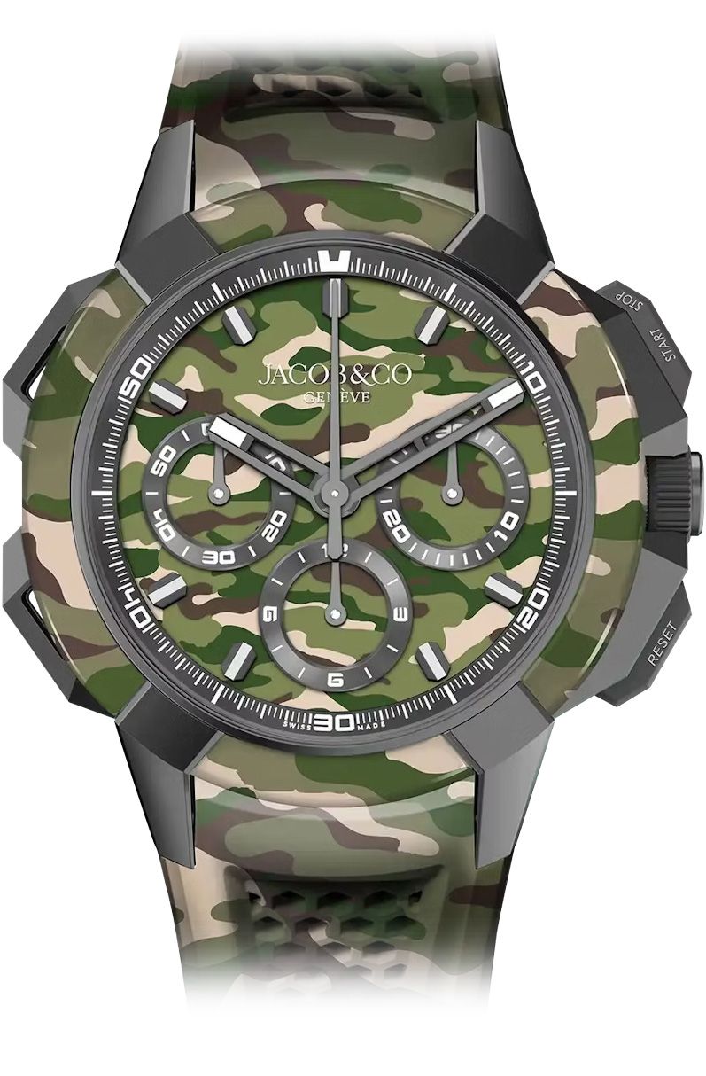 Jacob & Co Ec440.20.Ab.aa.a Epic X Chrono 44Mm Tri-Compax