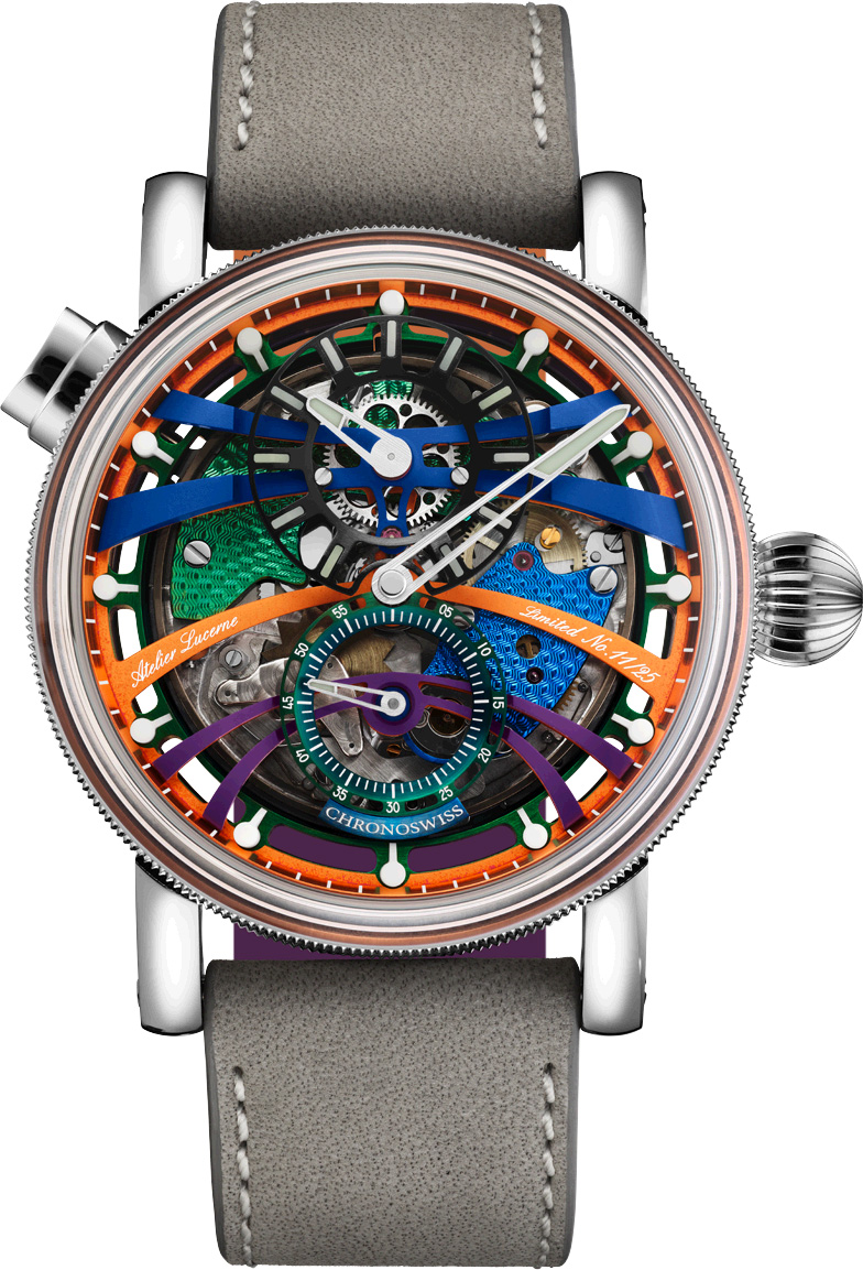 Chronoswiss Ch-1663T-Col Q-Repeater Scream - Exquisite Chronoswiss Ch-1663T-Col Q-Repeater Scream - Exquisite