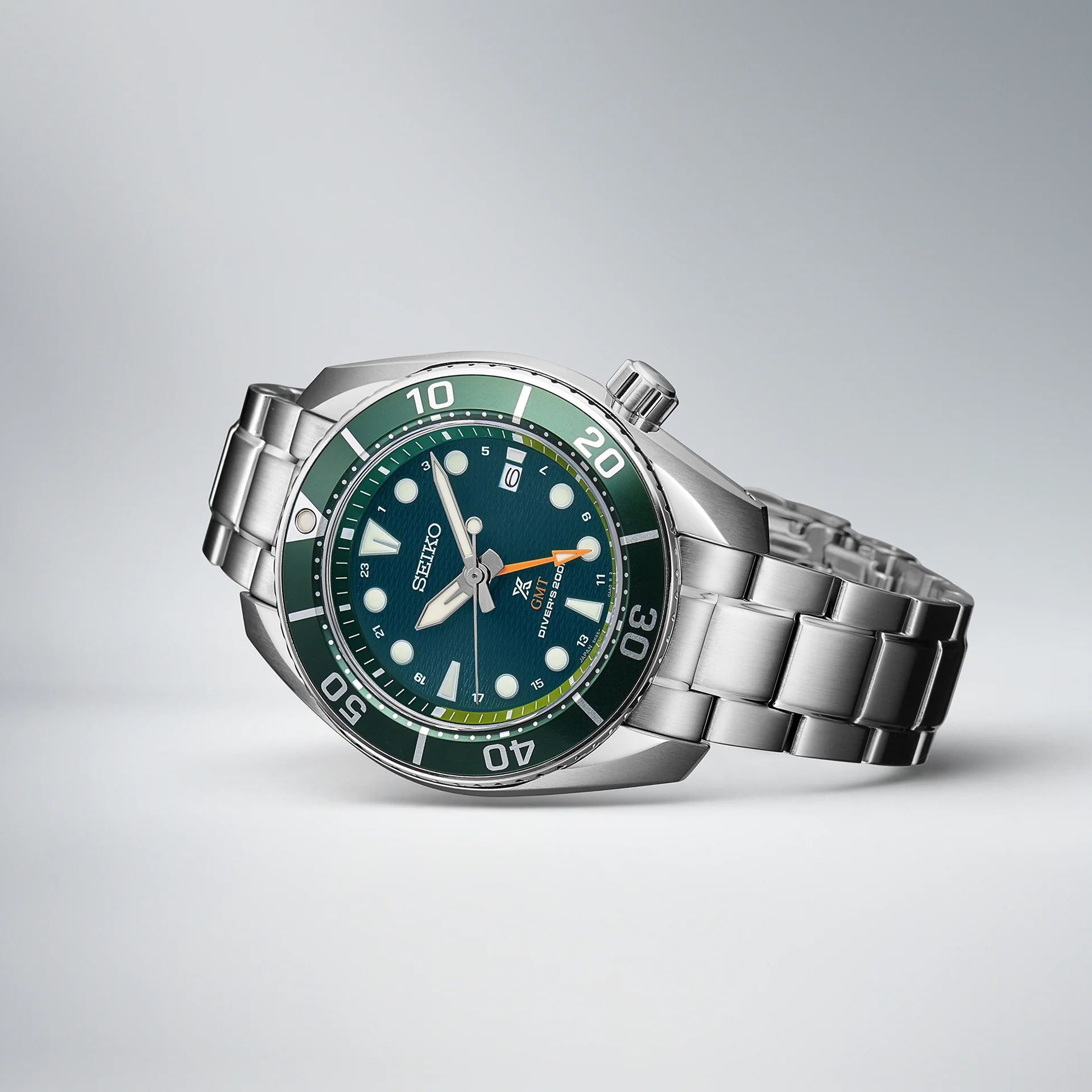 Seiko Prospex SFK001 Sea Sumo Solar GMT Blue - Exquisite