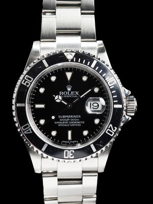 Rolex 16610 Submariner Black