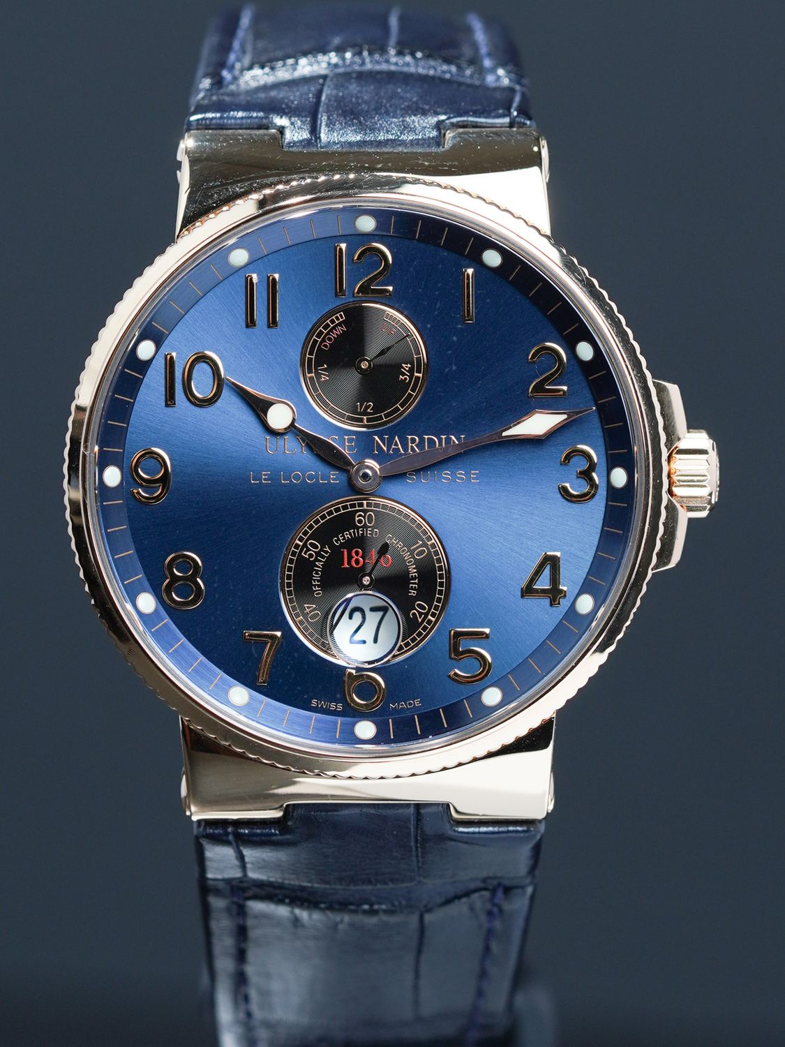 Ulysse Nardin 266-66B/623 Marine Chronometer 41mm - Exquisite